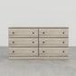 Lemoore Essential 59" 6-Drawer Dresser in Swedish Grey Elm, , large