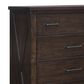 Furniture of America Neal 5-Drawer Chest in Dark Walnut, , large