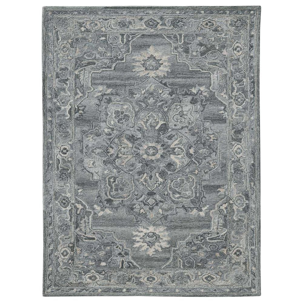 Amer Rugs Vestige 5" x 7"6" Gray Area Rug, , large