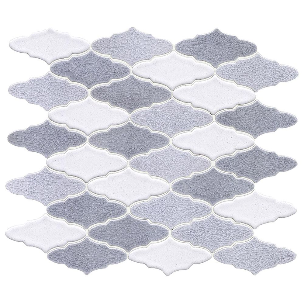 Soci Cityscape Ryland Monaco 11.22" x 12.60" Ceramic Mosaic Sheet, , large