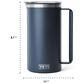 YETI Rambler 64 Oz Pitcher in Sea Stone, , large