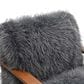 Furniture of America Neyra Long-Haired Accent Chair in Charcoal Gray, , large