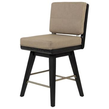 Sterling Timber Elure Swivel Counter Stool in Peppercorn, , large