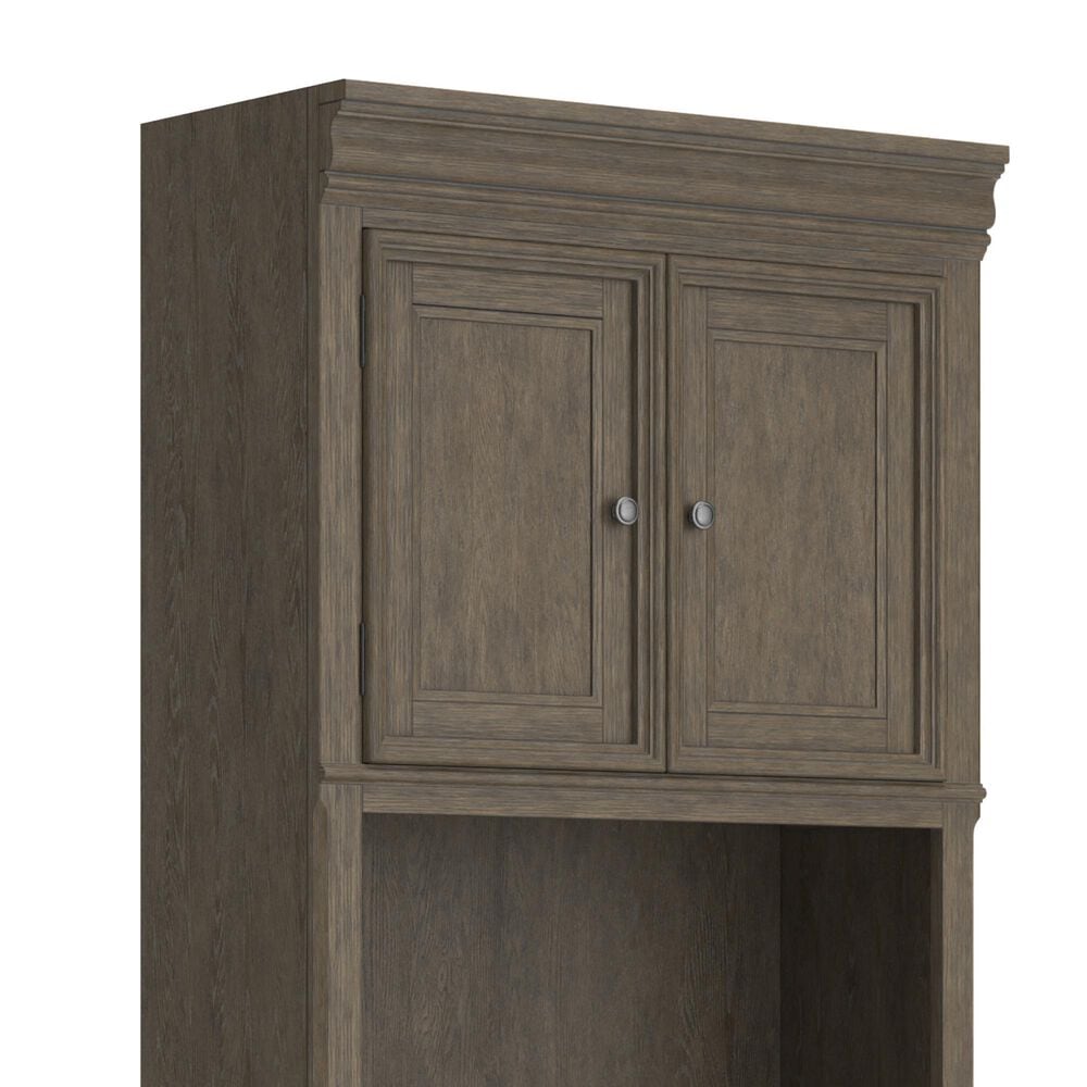 Ashley Janismore 79&quot; Bookcase in Weathered Gray, , large
