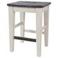 Waltham Madison County Sofa Console and 3 Stools in Vintage White and Barnwood, , large