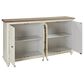 Ashley Roranville Accent Cabinet in Antique White and Brown, , large