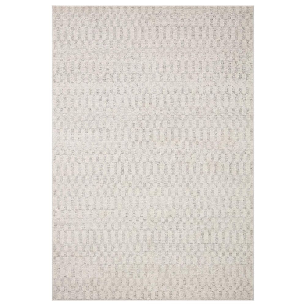 Loloi II Kamala 9"2" x 13" Ivory and Grey Area Rug, , large