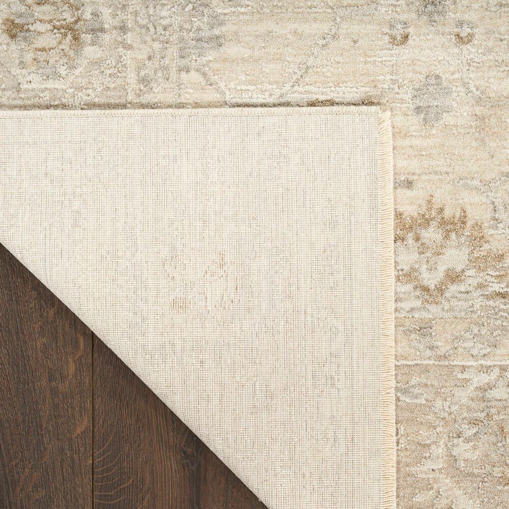 Nourison Moonlit MLI01 Ivory and Grey 9' x 12' Area Rug, , large
