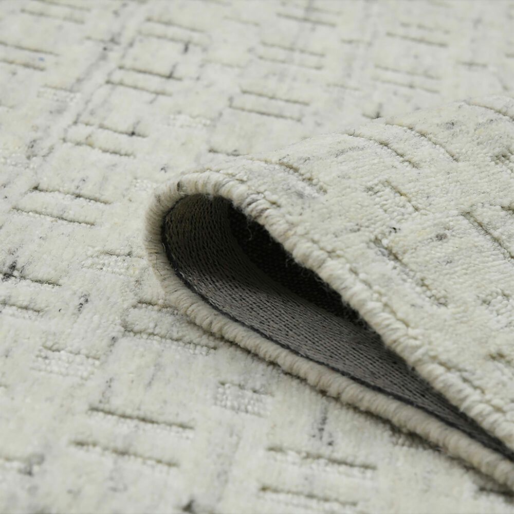 Amer Rugs Houston 2&#39; x 3&#39; Natural White Area Rug, , large