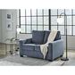 Ashley Rannis Stationary Twin Sofa Sleeper in Navy, , large