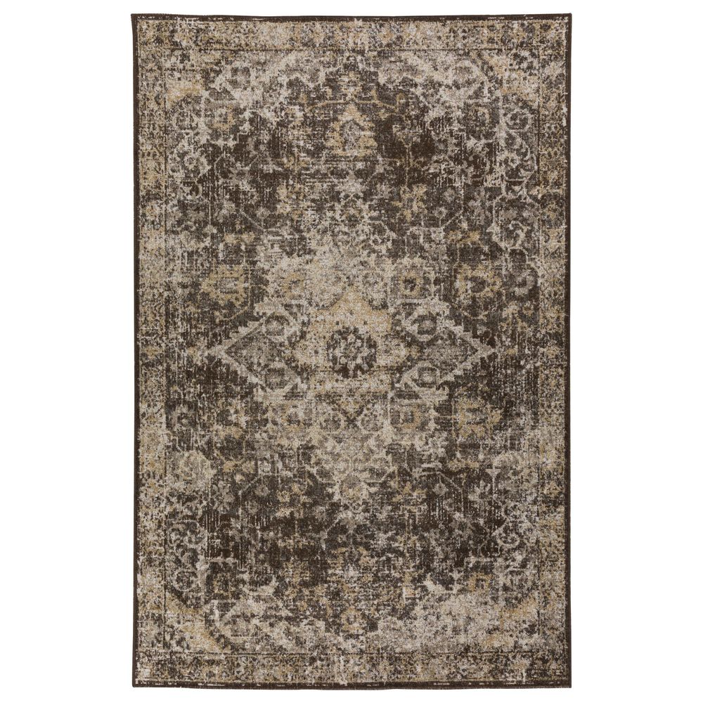 Dalyn Rug Company Mercier MR1 3"3" x 5"1" Chocolate Area Rug, , large