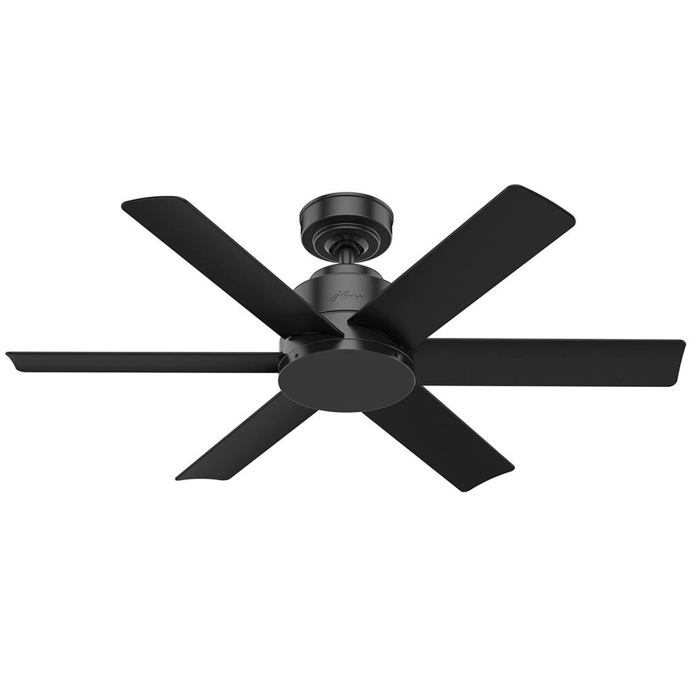 Hunter Kennicott 44" Ceiling Fan in Matte Black, , large