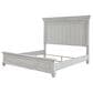 Ashley Kanwyn Queen Panel Bed in Distressed Whitewash, , large