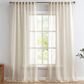Pem America Cannon Sheer 84" x 50" Window Panel in Ivory (Set of 2), , large