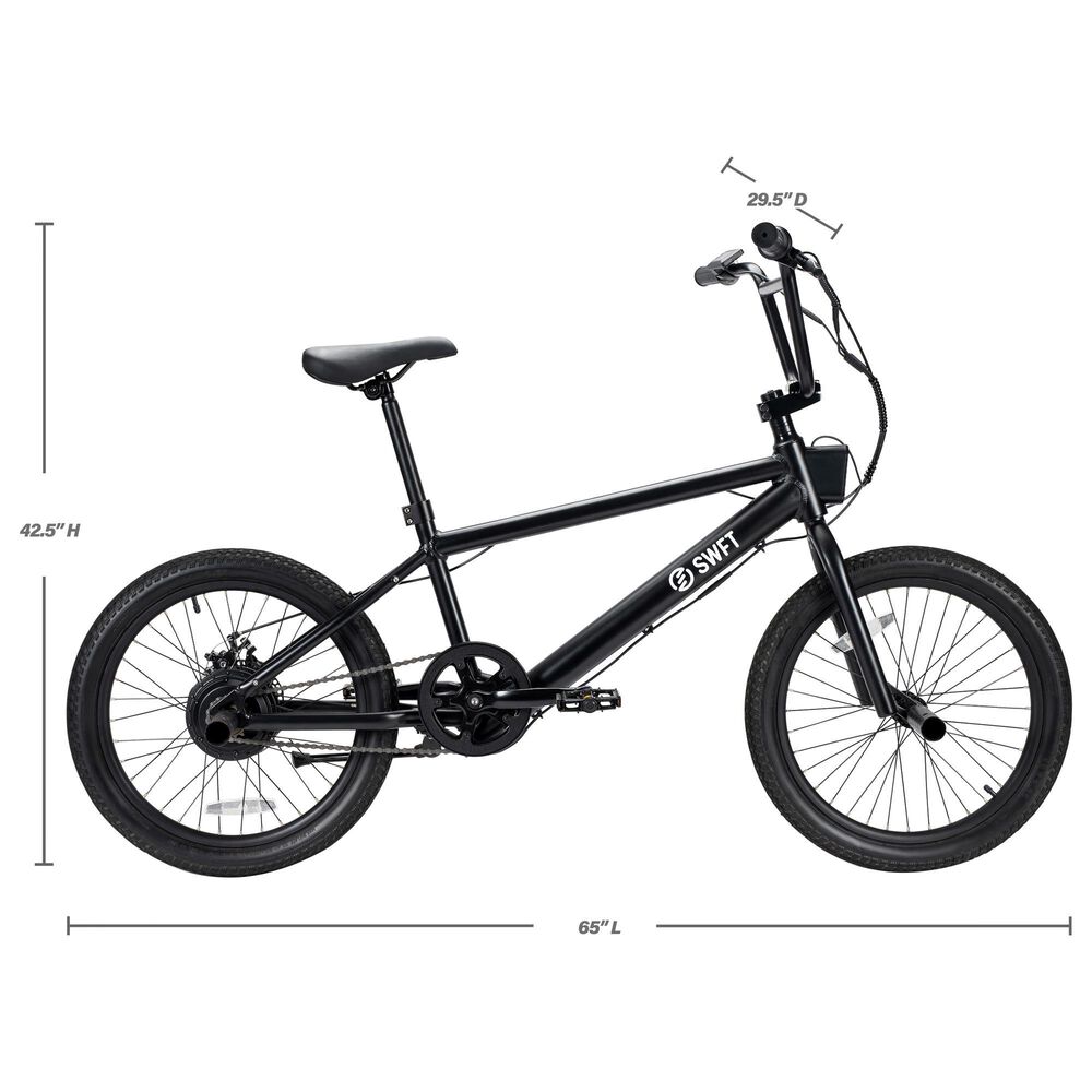 Swift E-Bikes BMX Electric Bike in Black, , large