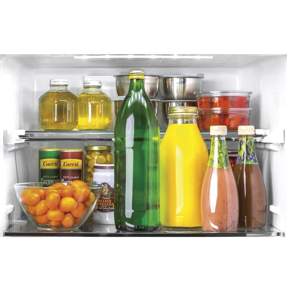 GE Appliances 11.9 Cu. Ft. Counter Depth Bottom-Freezer Refrigerator in Stainless Steel, , large