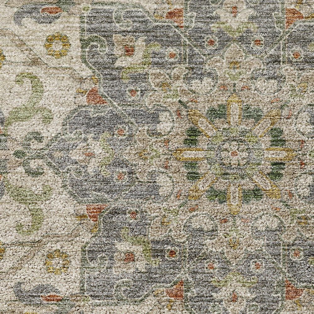 Dalyn Rug Company Silk Road Ivory, Beige, Taupe, Gold, Gray and Copper 2&#39;6&quot; x 3&#39;10&quot; Area Rug, , large