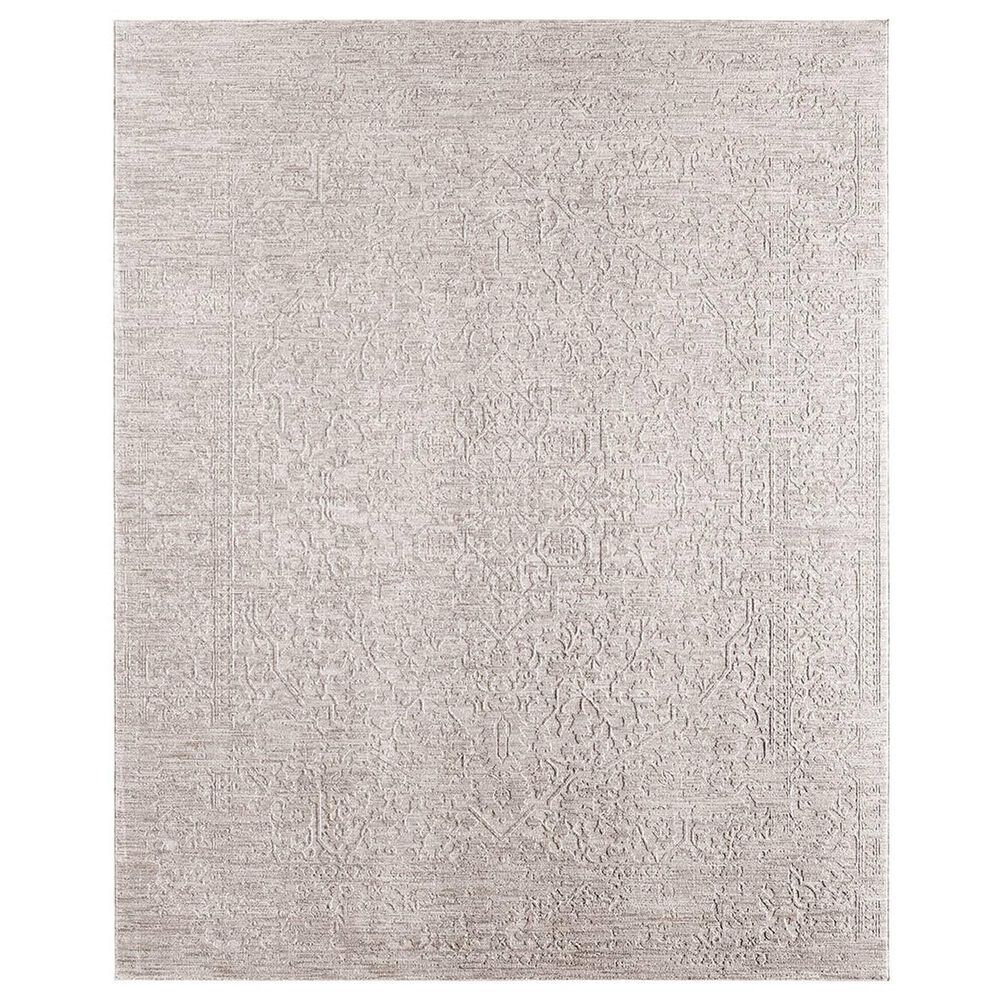 Jaipur Serenita Elam Gray and Silver 7"9" x 9"9" Area Rug, , large