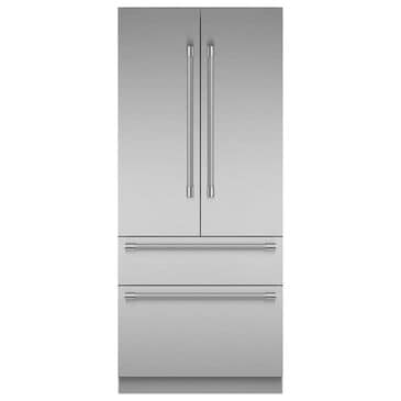 Thermador 18.9 Cu. Ft. 36"" Built-in French Door Bottom Freezer Refrigerator with Professional Handle in Stainless Steel, , large