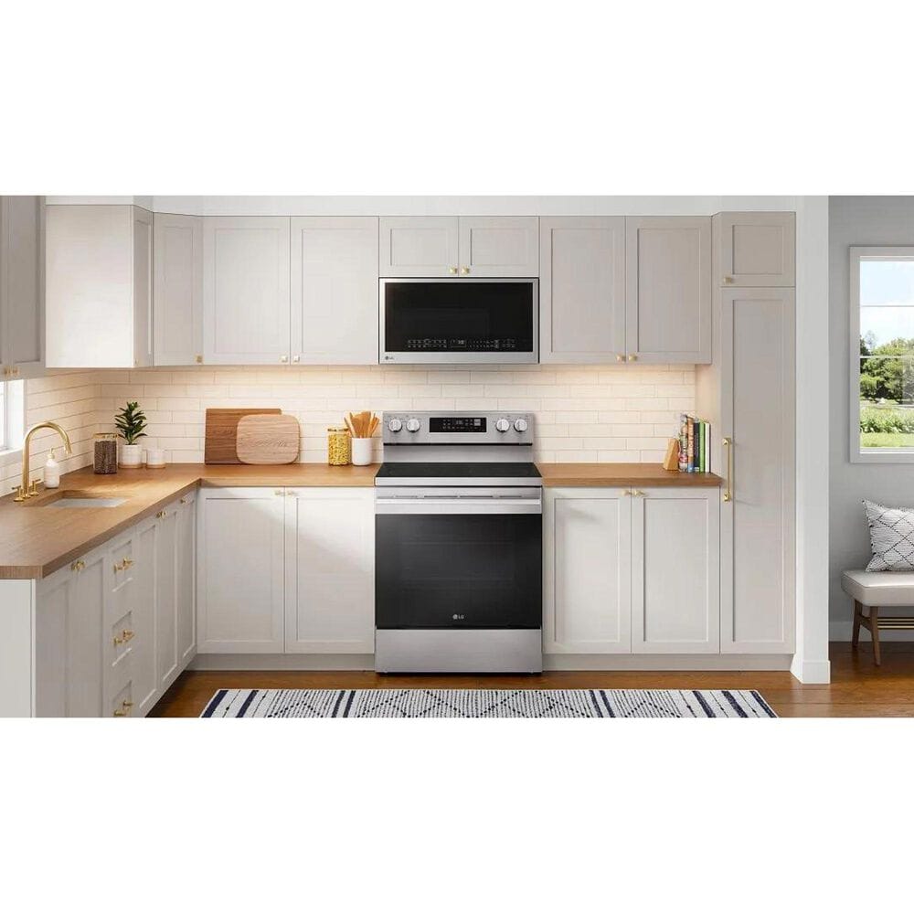 LG 6.3 Cu. Ft. Smart Freestanding Induction Range in Stainless Steel, , large