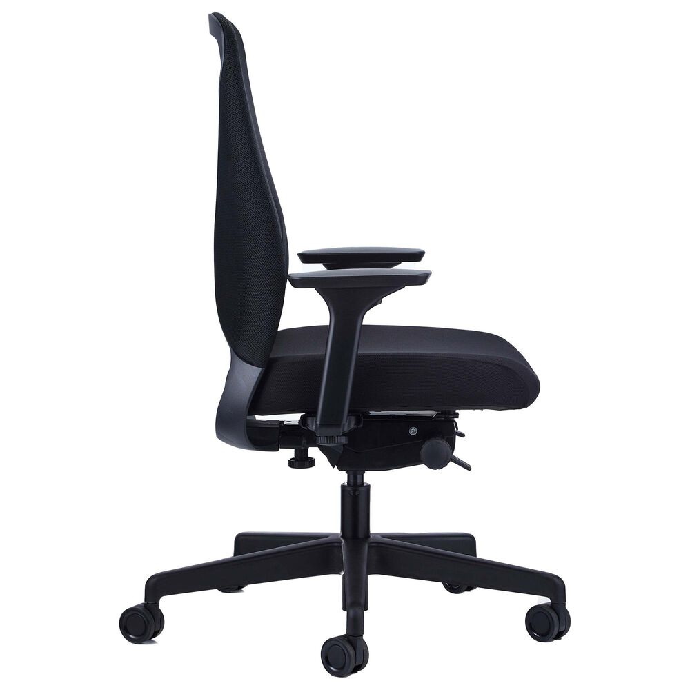 Raynor Group Launch Ergonomic Office Chair in Black, , large