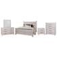 Viceray Collections Joinery 5-Piece Queen Bedroom Set in Washed White Oak, , large