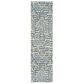 Safavieh Amsterdam AMS106C-28 2"3" x 8" Ivory/Light Blue Runner, , large