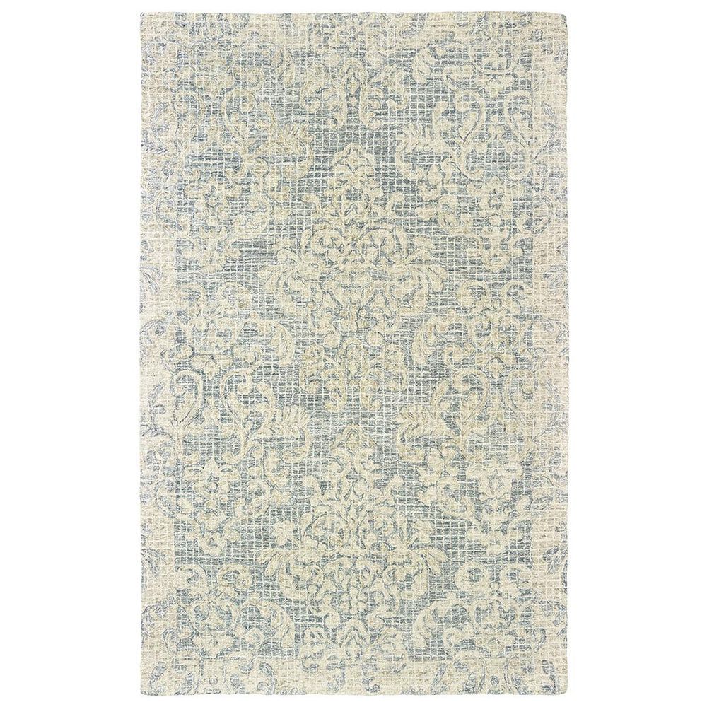 Oriental Weavers Tallavera 55604 2'6" x 8' Blue and Ivory Runner, , large