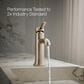 Kohler Occasion Single-Handle Bathroom Sink Faucet in Vibrant Brushed Bronze, , large