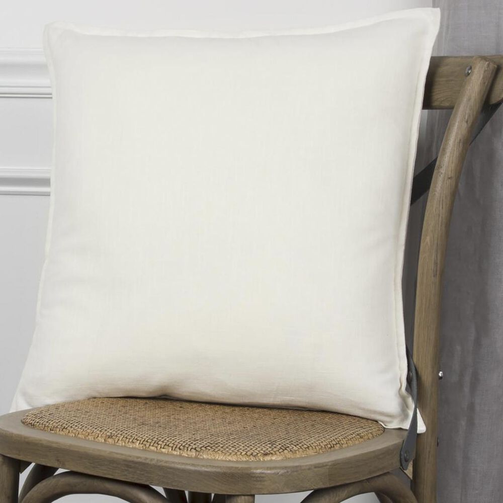 Rizzy Home 20" x 20" Pillow Cover in Solid Ivory, , large