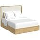 Mayberry Hill Rosalie Queen Panel Bed with 2 Nighstands in Natural, , large