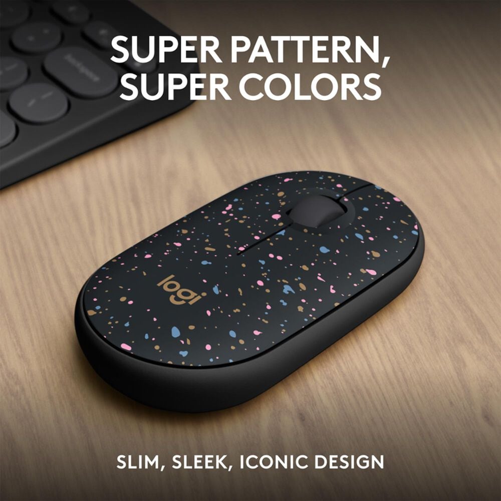 Logitech M340 Wireless Mouse in Speckles, , large