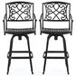 Noble House Santa Maria Patio Barstool in Bronze (Set of 2), , large