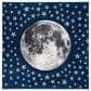Safavieh Carousel Outer Space 6"7" Square Navy and Grey Kids  Area Rug, , large