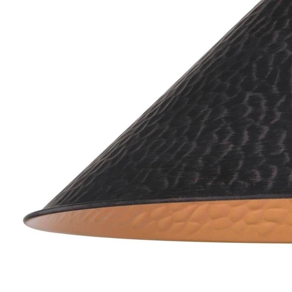 Vaxcel International Co. Ltd. Outland 1-Light Outdoor Wall Mount in Aged Iron and Light Gold, , large
