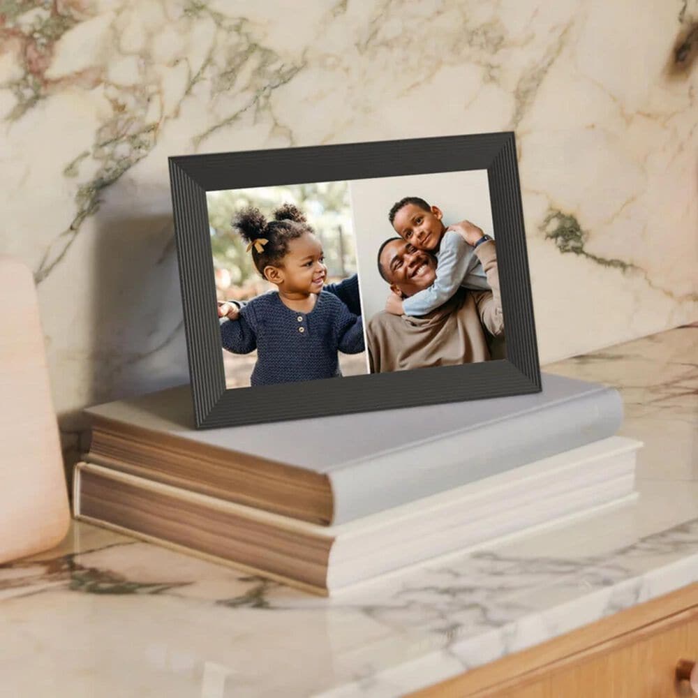 Aura Carver 10" Digital Picture Frame in Gravel, , large