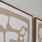 Ashley Waldett 24" x 30" Wall Art in Beige and White (Set of 2), , large