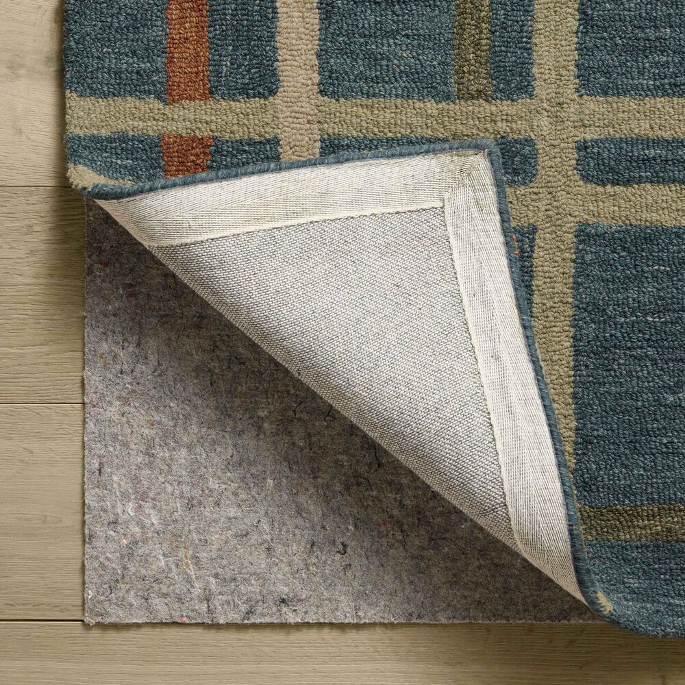 Loloi Waylon Denim and Multicolor 2&#39;6&quot; x 9&#39;9&quot; Runner, , large