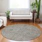 Dalyn Rug Company Ravenna RN5 8" Round Taupe Area Rug, , large