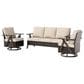 Sunwell Garden 3-Piece Patio Chat Set in Beige, , large