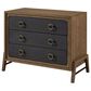 Sterling Timber Elure 3 Drawer Bachelor Chest in Peppercorn and Latte, , large