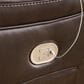 Ashley Dunleith Zero Wall Power Recliner with Power Headrest in Chocolate, , large