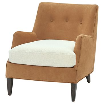 Massoud Sven Accent Chair in Cottswald Camel and Llama Ivory, , large