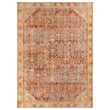 Surya Amelie 2"7" x 7"10" Brown, Saffron, Wheat and Tan Runner, , large