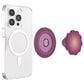 PopSockets PopGrip MagSafe Circle in Molded Flower Red Wine Translucent, , large