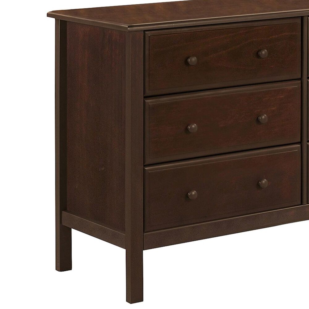 DaVinci Jayden 6 Drawer Double Dresser in Espresso NFM