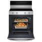 Whirlpool 2-Piece Kitchen Package with 30" Smart Electric Range and Air Fry Over-The-Range Oven in Fingerprint Resistant Stainless Steel, , large