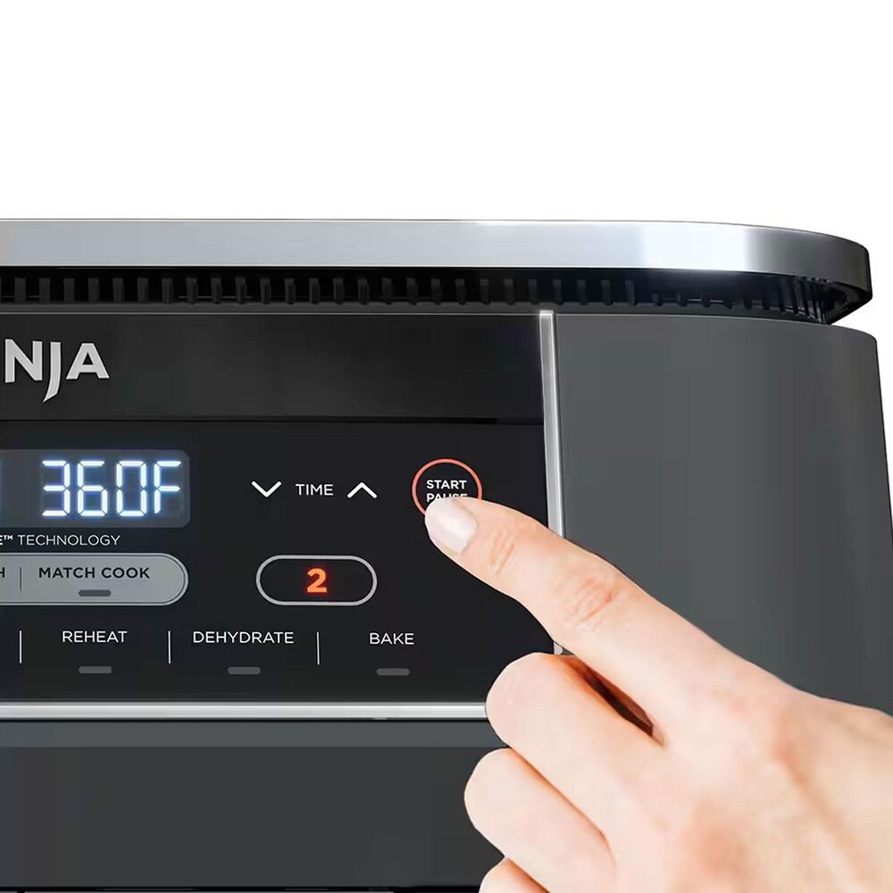 Ninja 8 Quart 2Basket Air Fryer with DualZone Technology NFM