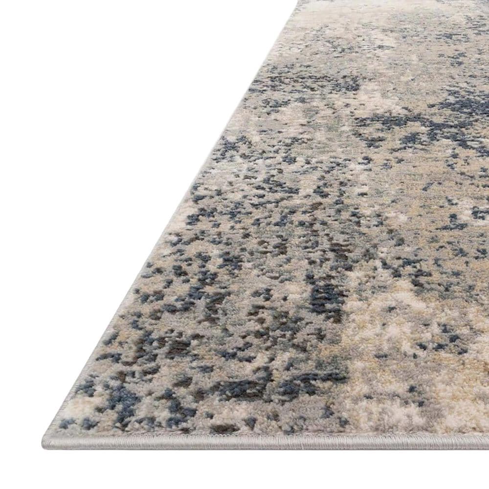 Loloi II Teagan TEA-07 5&#39;3&quot; x 7&#39;6&quot; Natural and Denim Area Rug, , large