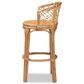Baxton Studio Orchard Bar Stool in Natural Brown, , large